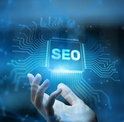 seo-search-engine-optimization-enhancing-online-visibility-traffic-technology-concept-illustrated-processor-361420144